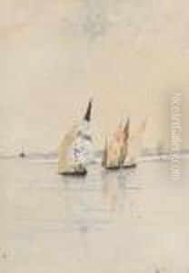 Barche A Vela by Francesco, Lord Mancini