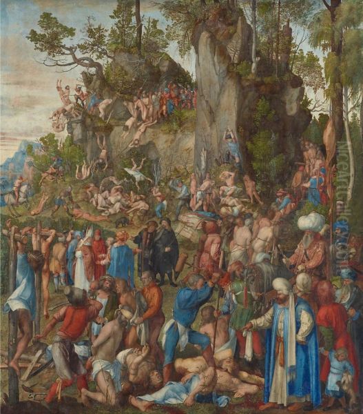 Martyrdom of the Ten Thousand - view 1