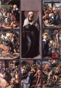 The Seven Sorrows Of The Virgin by Albrecht Durer