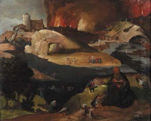 The Temptation Of Saint Anthony by Jan Mandijn