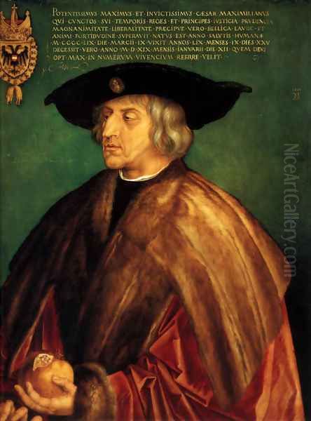 Portrait Of Emperor Maximillian I - view 1