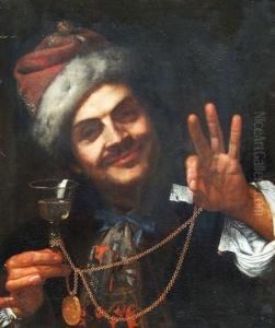 A Man With A Wine Glass