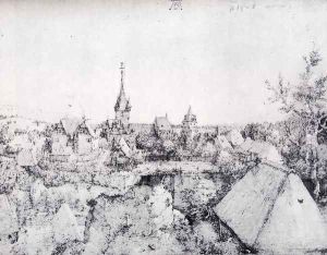 View Of Heroldsberg by Albrecht Durer