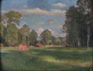 La Meule / Riviere Dans L'oued by Marcel Mangin