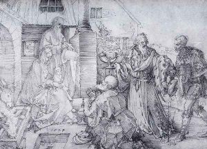 The Adoration Of The Wise Men by Albrecht Durer