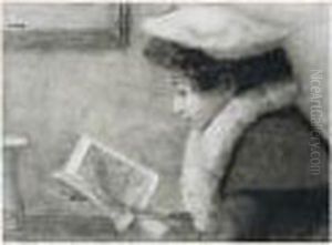 La Lecture Des Illustres by Marcel Mangin