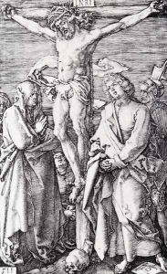 Crucifixion (Engraved Passion) by Albrecht Durer