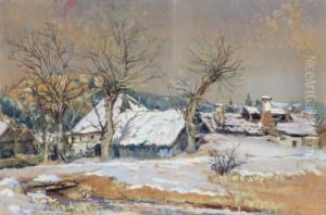 Rosentaler Landschaft by Eduard Manhart