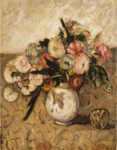 Still Life With Flowers by Abraham Manievich
