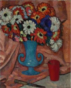 Flowers by Abraham Manievich