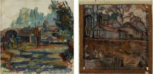 Landscape: Double-sided by Abraham Manievich