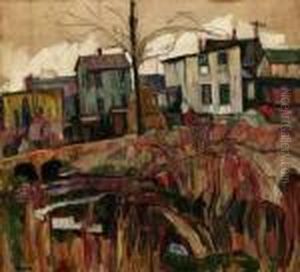 View From Artist's Window by Abraham Manievich
