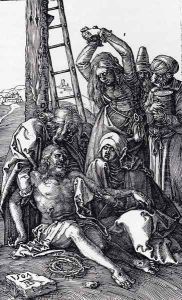 Lamentation Over Christ (Engraved Passion)