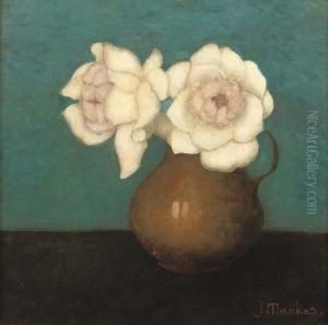 Rozen In Vaas by Jan Mankes