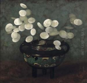 Judaspenning In Japanse Vaas by Jan Mankes