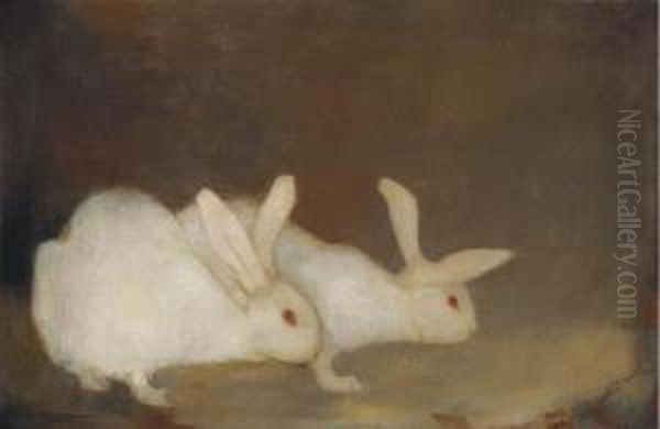Twee Konijntjes - Two Rabbits - view 1