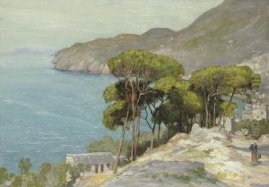 Pine Trees By The Coast, Levanto