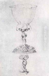 Design For A Goblet With A Variant Of The Base