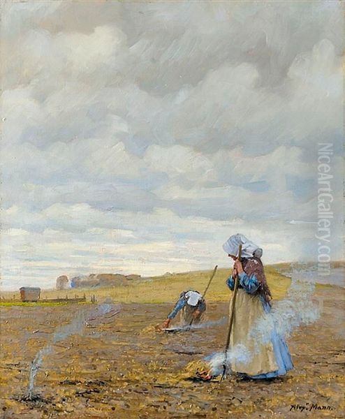 Burning Weeds by Alexander Mann