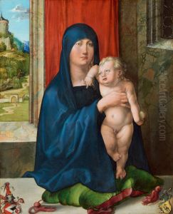 Madonna And Child (Haller Madonna) by Albrecht Durer