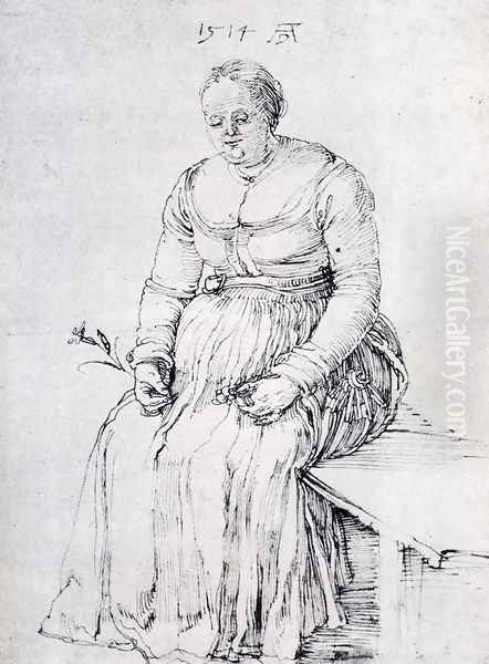 Seated Woman - view 1