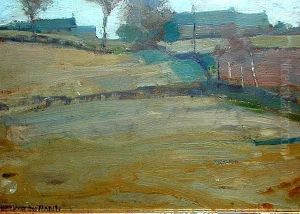 A Farm (c1885) by Harrington Mann
