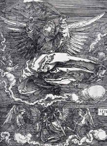 Sudarium Spread Out By An Angel by Albrecht Durer