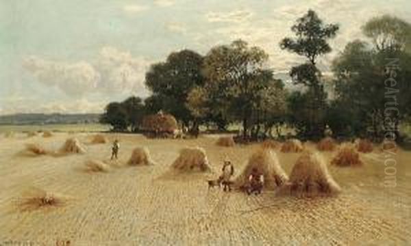 Refreshment At Harvest Time - view 1