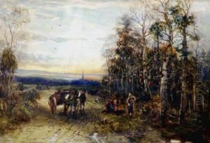 Road Near Levens, Westmoreland by William Manners