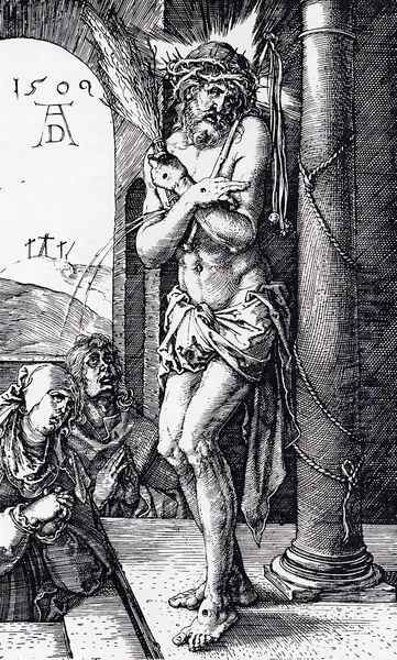 Man Of Sorrows By The Column (Engraved Passion) - view 1