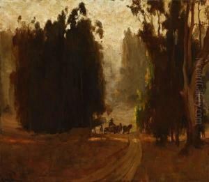 Farmer On Horse by Jean Mannheim