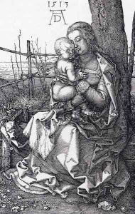 Madonna By The Tree by Albrecht Durer
