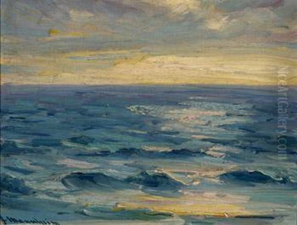 California Coastal View At Sunset - view 1