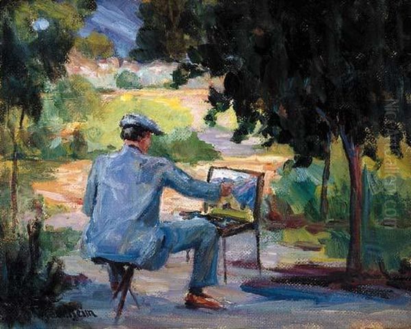 Self Portrait, The Artist At Work - view 1