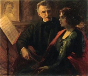 The Music Lesson by Jean Mannheim