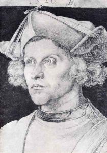 Portrait Of An Unknown Man by Albrecht Durer