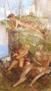 Mitologiai Jelenet by Gusztav Mannheimer