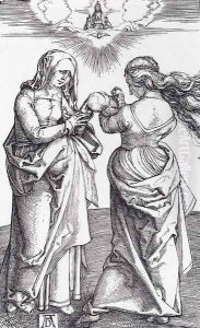 The Virgin With The Infant Christ And St Anne by Albrecht Durer