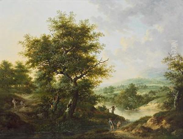 Paesaggio Con Viaggiatori - view 1