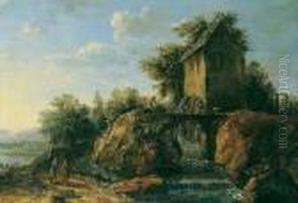 Landschaft Mit Wassermuhle. - view 1