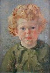 Portrait Of Child by James Bolivar Manson