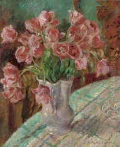Pink Tulips by James Bolivar Manson