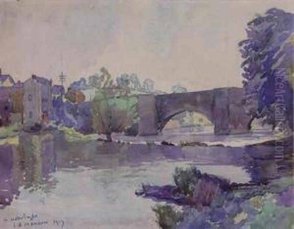 River Landscape, Ludlow - view 1