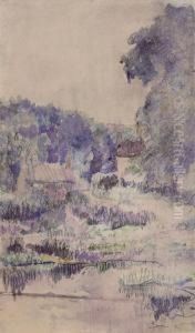 View To A Cottage