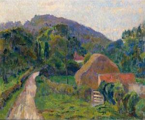 Evening At Steep, Hampshire by James Bolivar Manson