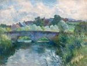 The Little River Cosson, Chateau De Nanteuil, Blois The Little River Cosson, Chateau De Nanteuil, Blois