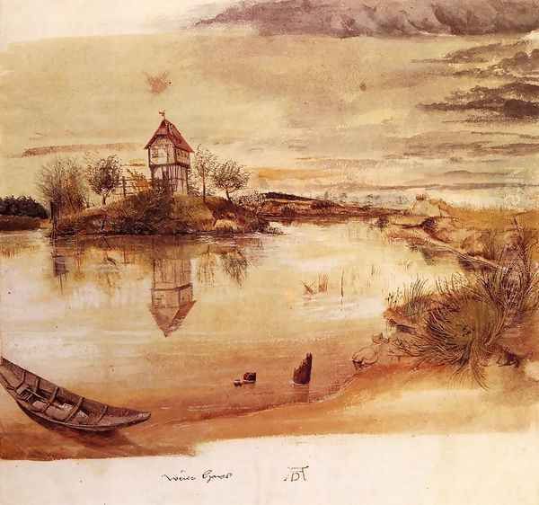 House by a Pond - view 1