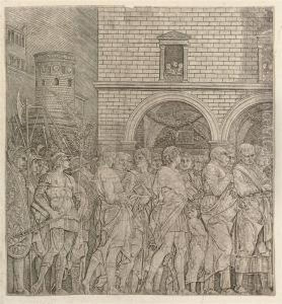 The Senators, From The Triumph Of Julius Caesar - view 1