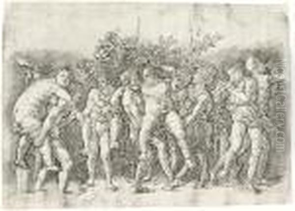 Bacchanal With Silenus - view 1