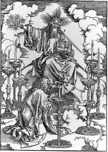 St.John Beholding the Seven Candelabra by Albrecht Durer